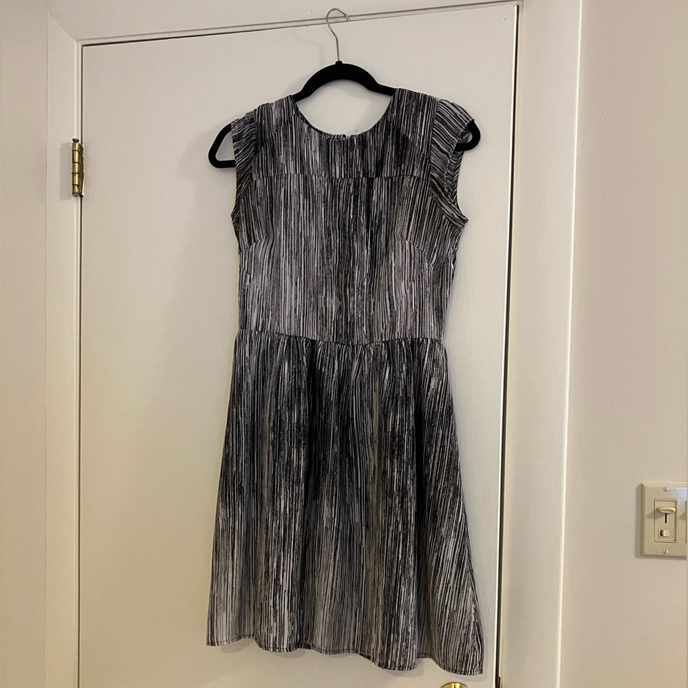 Small Mossimo Striped Dress Zipper Back